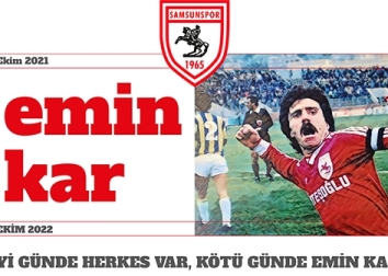 Emin Kar İçin Anma Gecesi Düzenledik